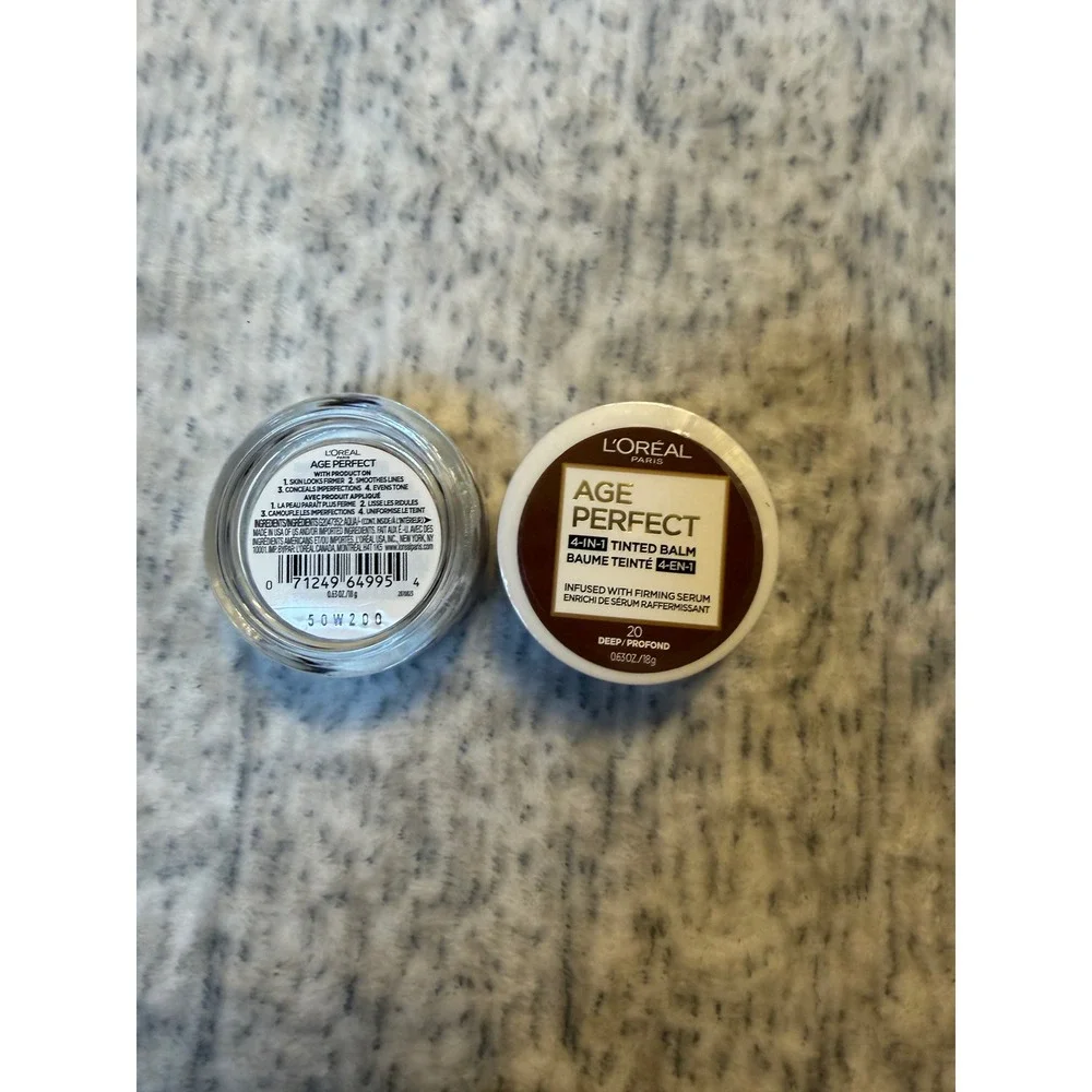 Loreal‎ Age Perfect 4 in 1 Tinted Balm Deep Profond 20 0.6oz